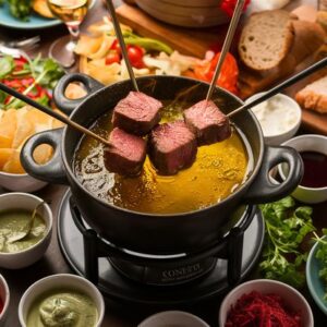CURSO: 4 TIPOS DE FOUNDUE - 03 JUNHO TERÇA - 19H AS 22H