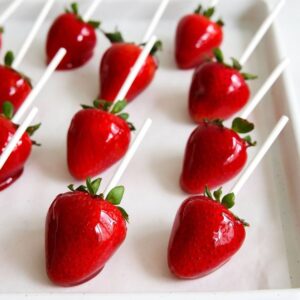 CURSO: MORANGO DO AMOR E DOCES CARAMELIZADOS - 14 AGOSTO QUINTA - 10H AS 14H