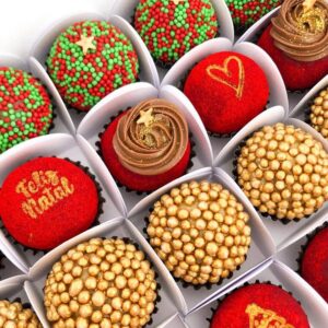 CURSO: BRIGADEIROS DE NATAL - NOVOS SABORES - 11 DEZEMBRO QUINTA - 10H AS 17H