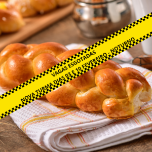 CURSO: PANIFICAÇÃO ARTESANAL - PÃES PARA O DIA A DIA - 18 JANEIRO DOMINGO - 10H AS 17H